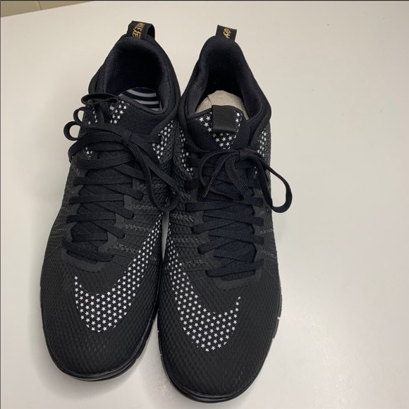 Nike Other - Nike Free Hypervenom 9.5 Black w Stars Sneakers